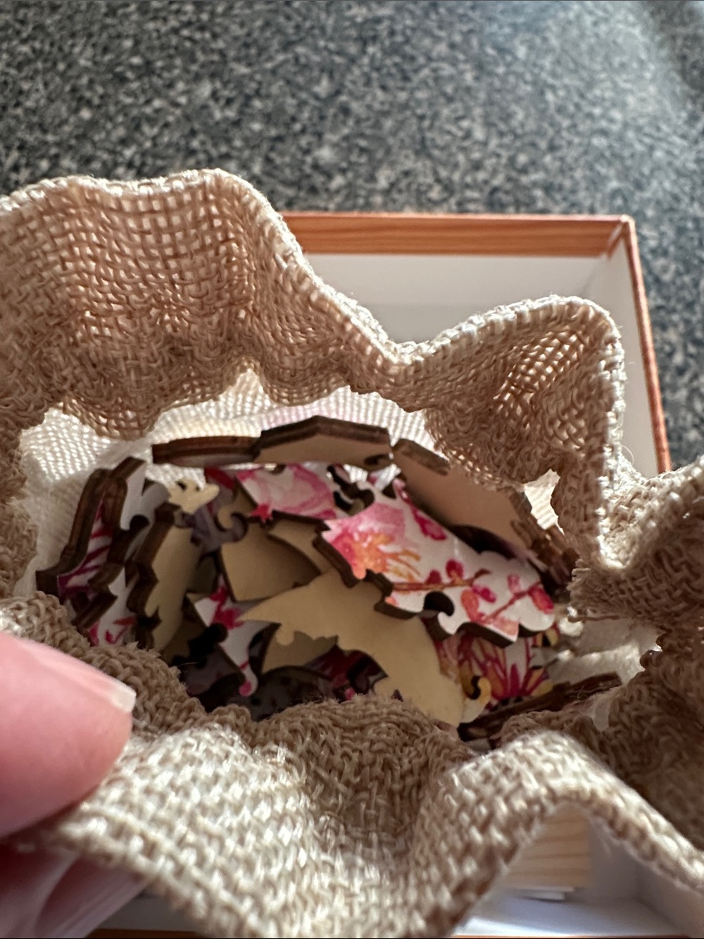 WoodWorks Colorful Hedgehog Wood Puzzle - Picture 5 of 7